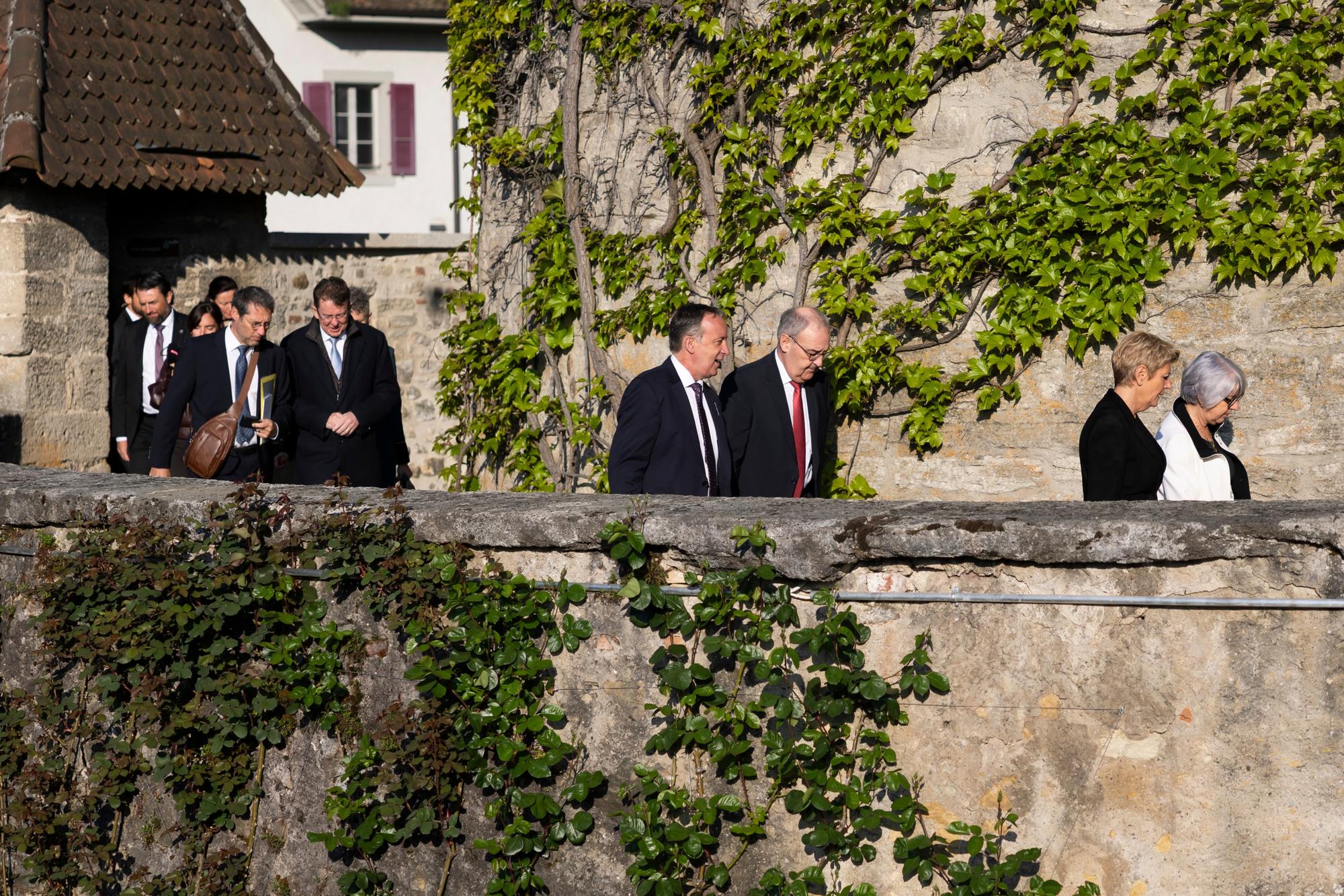 Le Conseil fédéral siège au château, 22 avril 2026